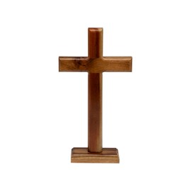 Intercession Standing Wooden Cross (10 inch)