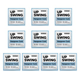 Upswing Upswing Pre & Post Drinking Supplement, Party Recovery & Prevention Pills with L-Cysteine HCL, Liver Support for Better Mornings, Vitamin Bs, Amino Acid- 10 Sachet