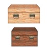 Fuxxer® 4 x Metal Folding Handles for Chests, Boxes, Cases,