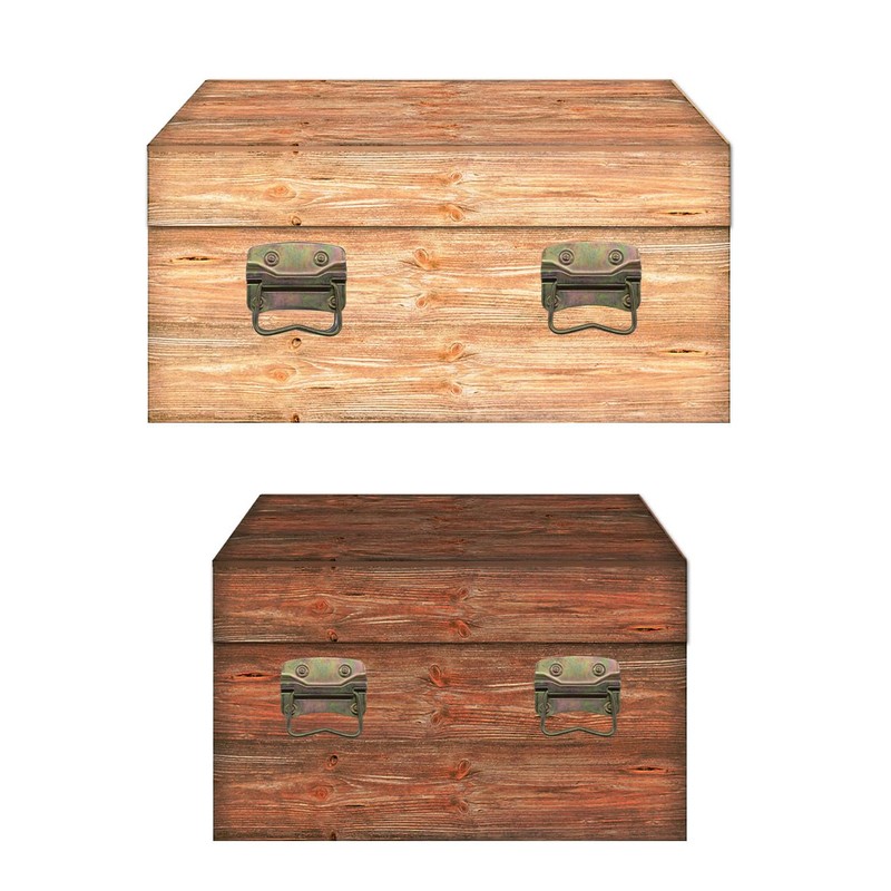 Fuxxer® 4 x Metal Folding Handles for Chests, Boxes, Cases,