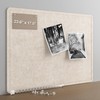 Baysola Beige Small Felt Bulletin Board for Wall 24 x