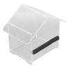 Window Bird Feeder Transparent Large Space Bird Feeder House with