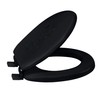 Bath Bliss Extra Soft Standard Round Toilet Seat | Decorative