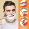 24Pcs 5 blade razor men - 5-Layer stainless steel cartridge