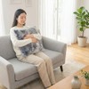 Kanroh Cushion Cover Fluffy (Persian Gray, 45x45)