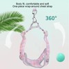 Dog Harness Leash Set Pet Reflective Training Vest Adjustable Chest