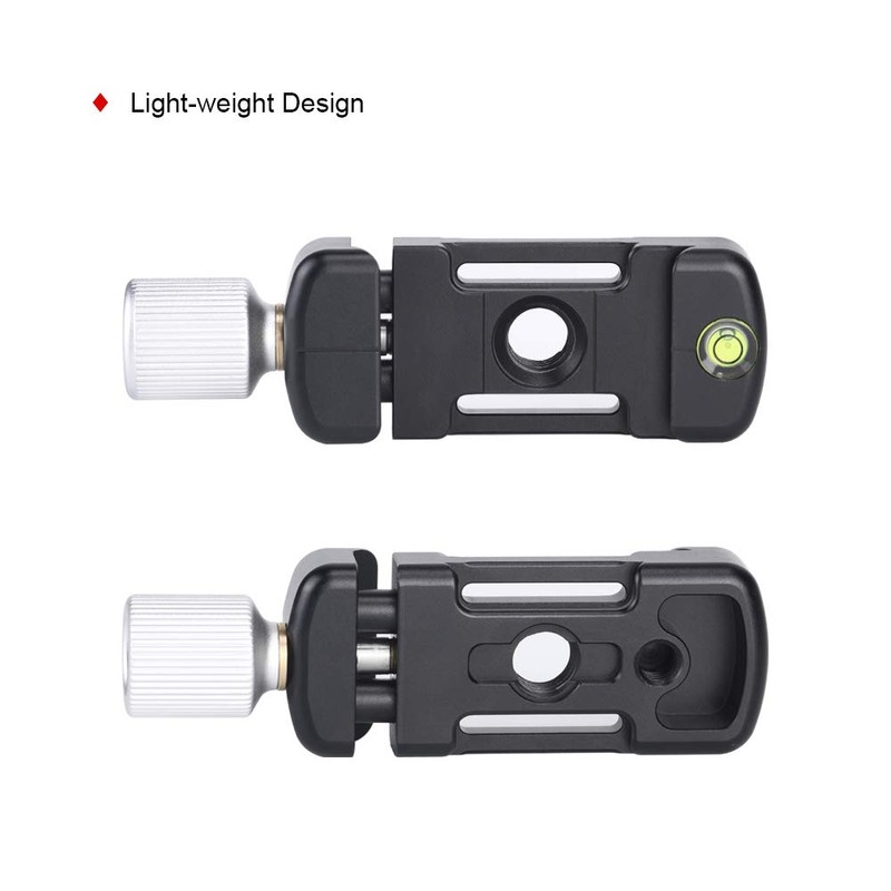 SUNWAYFOTO DDC-26LT QR-Plate+Clamp Combo Compatible with Arca/RRS QR Plate (26mm)