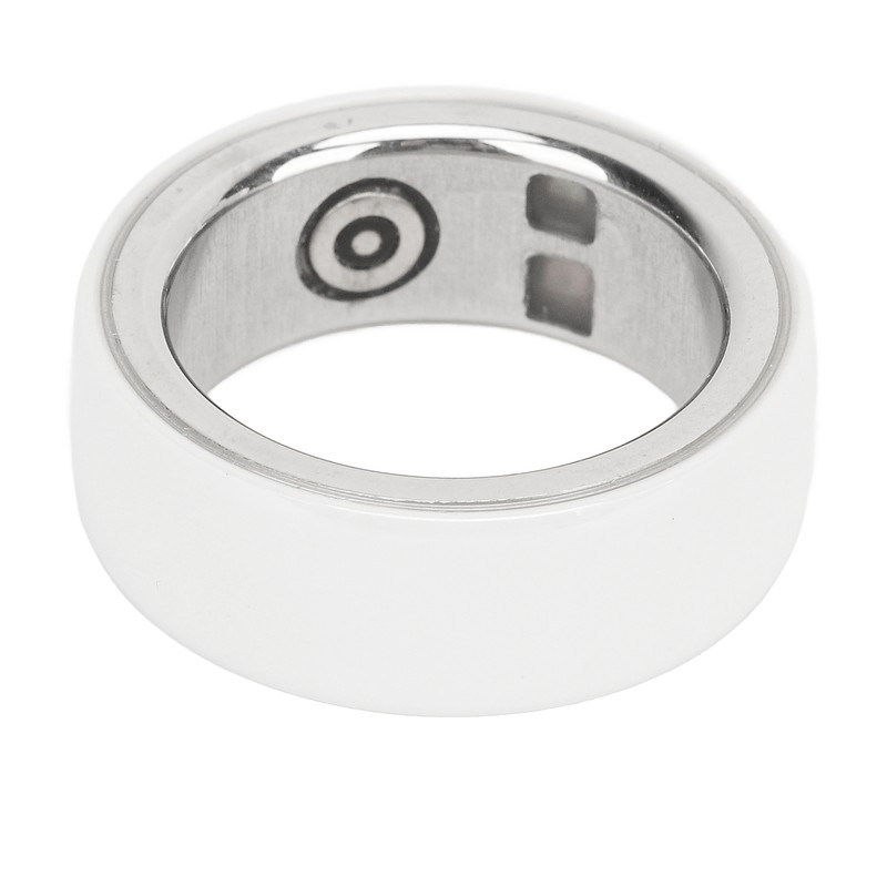 Smart Health Ring Stainless Steel Waterproof 23mah Lightweight Sleep Health