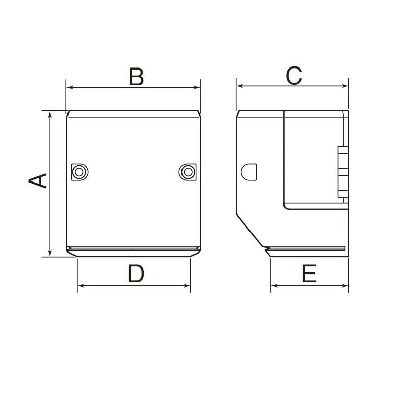 Panasonic End N DAS6801H Air Conditioner Parts