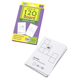 Didax Parts of 120 Board Activity Cards, Grades 2 to 3, White