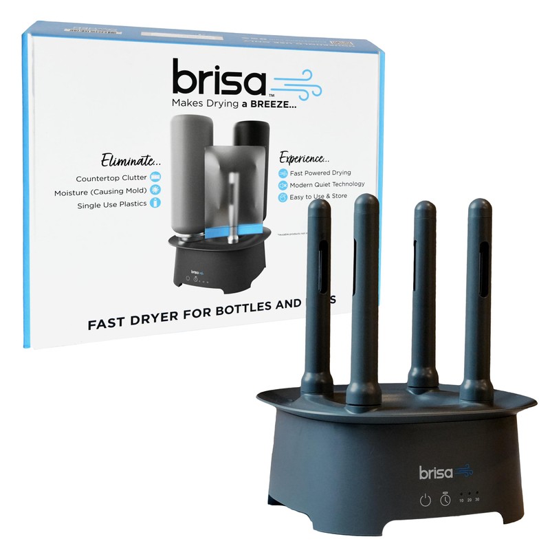 Bottle Drying Rack by Brisa - Powered Drying for Bottles,