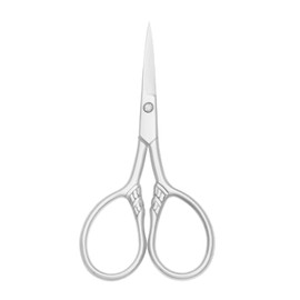 Motanar Beard Mustache Scissors Stainless Steel Mustache Trimming Shear Men Beard Scissors for Facial Body