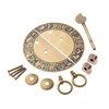 Dophee Classic Chinese Door Hardware, 4.33" Antique Furniture Pulls Hardware