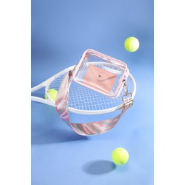 LumiRakuen Clear Bag For Stadium Events, 3 In 1 Stadium Approved Clear Purse, Concert Outfits For Women, Crossbody Bags For Women, Adjustable Guitar Strap, Sport Festival Concert Sport Prom