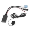 8Pin Car Microphone Adapter Bluetooth 5.0 AUX Audio Cable Music