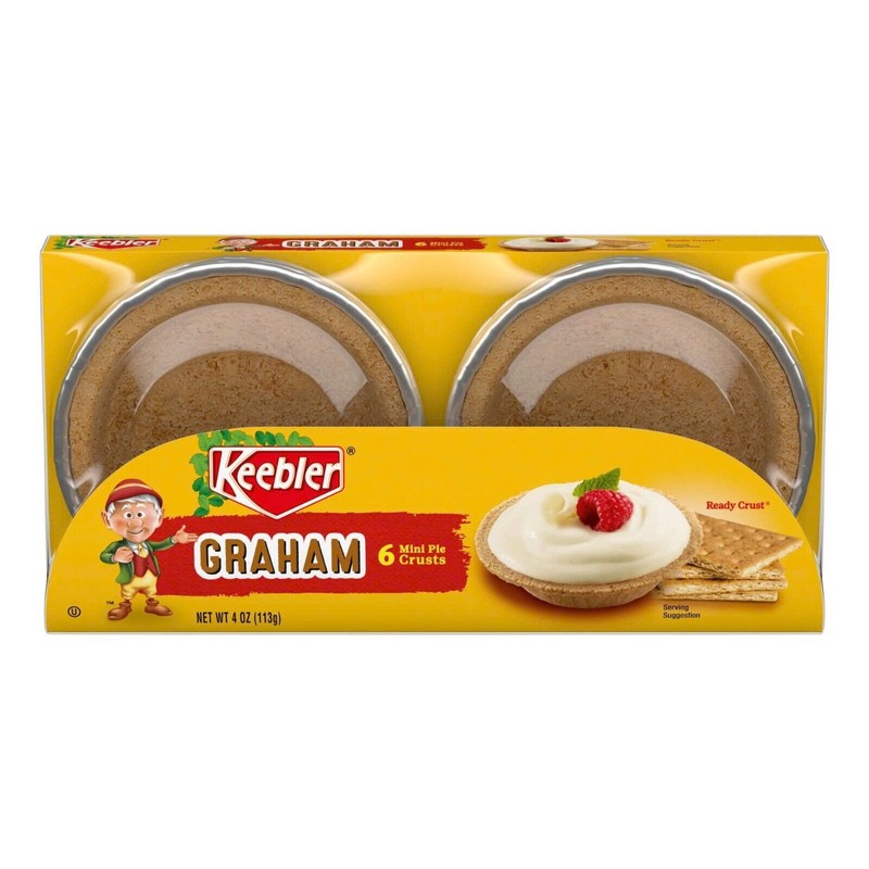 Keebler Ready Crust Mini Graham Cracker Pie Crusts Premade Pie