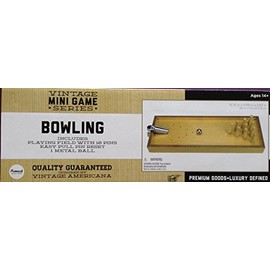 Promark Vintage Mini Game Desktop Bowling