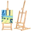 Falling in Art Basic H-Frame Tabletop Easel, Adjustable Beechwood Desktop