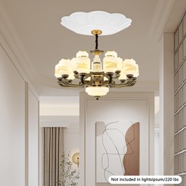 Chandelier Hoist Lifter Cover Chandelier Lift Cover Decorative Lighting Cover for 220LBS Electric Hoist Lifting, Chandelier Decorative Cover (for 220LBS)