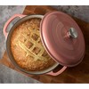 Mercer Culinary Enameled Cast Iron Round Dutch Oven, 6 qt.,