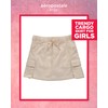 AEROPOSTALE Girls Twill Cargo Scooter Skirt - Stylish Pleated Skort