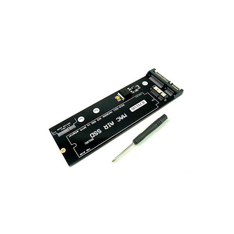 Sintech 18-Pin to SATA Adapter Card,Compatible with SSD from 2010-2011