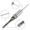 kimllier 6Pcs Square Hole Drill Bit HSS Square Hole Saw