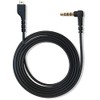 Replacement Audio Cable Compatible with Steelseries Arctis 3 Headset, QJYTH Aux Cable for Steel Series Arctis3, Arctis 5, Arctis Pro Headset, 1.5 m Black Cord