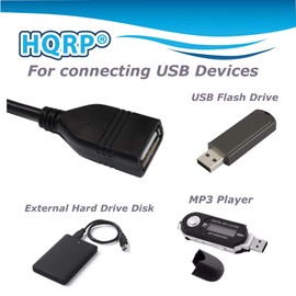 HQRP MDI AMI/MMI/USB Cable Adapter Compatible with Volkswagen Amarok, Beetle, EOS, Golf, Jetta, Multivan, Passat, Polo, Scirocco, Touran, Tiguan, Touareg; Audi A1, A3, A4, A5, A6, A7, A8, Q3, Q5, Q7