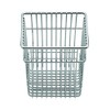 Weis Cutlery Basket Chrome-Plated, Metal Silver, 12 x 12 x