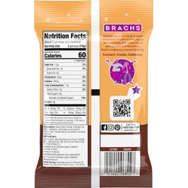 Brach's Nips Coffee Flavored Hard Candy, Individually Wrapped Candy, 3.25 Ounce Bags (Pack of 12)