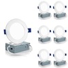 Meconard 6 Pack 4 Inch LED Recessed Ceiling Light with