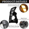 BINQIGOO 2PCs Front Bumper Fog Lights Assembly Fit for 2017