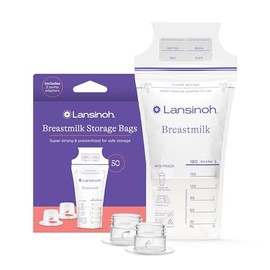 Lansinoh Breastmilk Storage Bags, 100 count