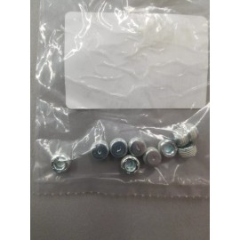 Arctic cat (10pc)  1/8"- 27 x 1/4" Hex Socket Allen Pipe Thread Plug Chrome Plated Steel