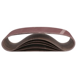 75mm x 533mm 120 Grit Fine Abrasive Sanding Belt Sander Discs Sheets 10 Pack