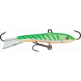 Rapala Jigging Rap 07 Green Tiger UV Lure, Multi, One Size (W7GTU)