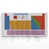 getDigital 12595 periodic table bath towel, cotton, multicoloured, 140 x
