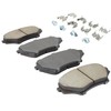 QUALITY-BUILT Premium Ceramic Front Brake Pads (1001-1179C) Compatible with Mazda
