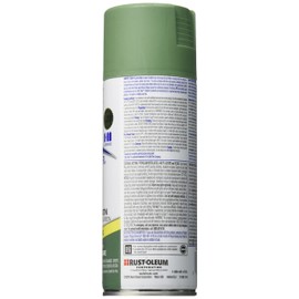 Rust-Oleum 249071 Painter's Touch 2X Ultra Cover, 12 Ounce (Pack of 1), Satin Moss Green