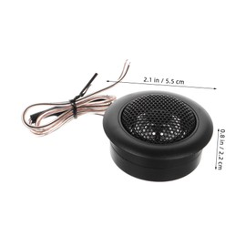 FUNOMOCYA Car Tweeter Speaker Pair Durable Dome Tweeters for Car Audio System Stylish Design Easy Installation Fit for Enhanced Sound Quality