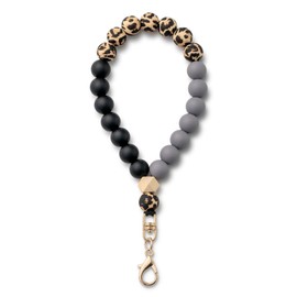 MORSUNBELA Phone Chain Beads Hand Wrist Strap Lanyard Phone Charm Universal Bracelet Key Chain Short Wrist Phone Chain