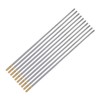 10Pcs TIG Welding Tungsten Electrode 3/32 X 6in Tungsten Needle