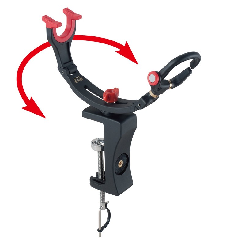 Daiichi Seiko 02019 Super Uketaro Black Rod Holder