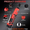 HORMY 3/8" 16.8V Electric Ratchet,Cordless Ratchet Tool Kit,40 Ft-lbs,280 RPM,Equipped