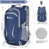 ZOMAKE 40L Foldable Backpack Lightweight Rucksack,Packable Small Backpacks Water Resistant