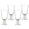 Qualia Glass Orbit Iced Tea Set of 4