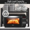 Adjustable Microwave Oven Rack, Microwave Stand Shelf Heavy Duty 2-Tier
