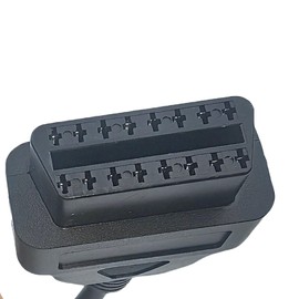 SIPIDEAUT OBD2 Adapter Cable 3824-26 Compatible with KUBOTA Vehicles 4 Pin OBD2 16Pin to OBD1 4Pin On-Board Diagnostics,Compatible with OBD II Diagnostic Scanner