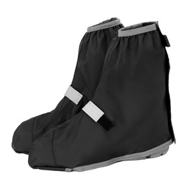 Overshoes Bicycle Waterproof Overshoes Rain Shoes Waterproof Rain Cover Gaiters for Cyclists Rain Cover Shoes Unisex Reinforced Sole Tip and Adjustable Fastener